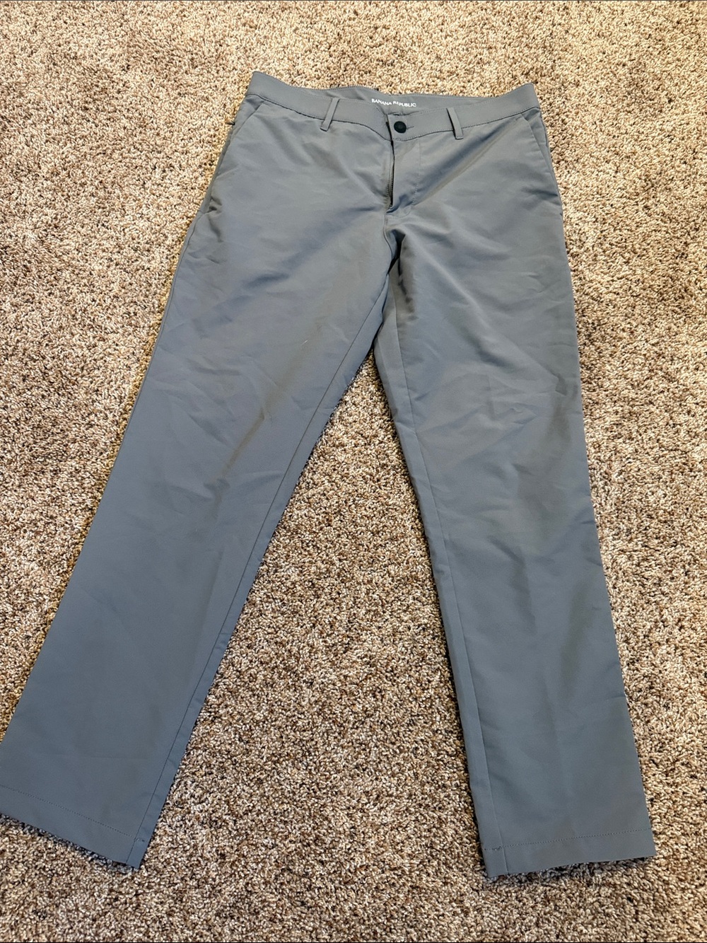 Banana Republic Men's Gray Chino Pants
